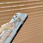 Flower Pearl Messenger Silicone Phone Case - Image 3