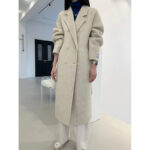 Light Luxury Thick Rabbit Fur Silk Double-faced Woolen Goods Coat - Image 8