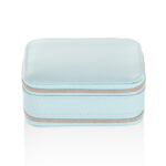 Simple Zipper Leather Jewelry Box Storage - Image 4