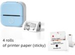 Portable Mini Thermal Label Printer Home Photo Printer Student Wrong Question Printer Bluetooth-compatible Mini Label Printer Price Tag - Image 10