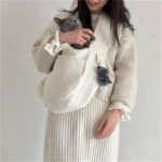Puppy Kitten Carrier Outdoor Travel Handbag Dog Carriers For Small Dogs, Puppy Dog Carrier For Small Dogs With Multiple Pockets, Breathable Mesh And Soft Cushion, Small Dog Travel Tote Bag For Hiking - Image 2