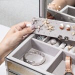 High-end Exquisite Large-capacity Multi-layer Glass Jewelry Storage Box - Image 5