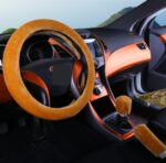 Winter Wool Car Cover Plush Steering Wheel Cover - Image 9