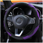 Car Steering Wheel Cover Carbon Fiber Sports Model Without Inner Ring - Image 3