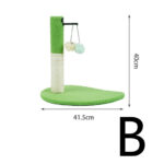 Small Cat Climbing Frame Cat Scratching Ball Sisal Column Resistant To Scratching And Biting - Image 3
