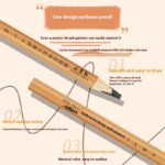 Positioning Eyebrow Pencil Eyebrow Line Design Pen Waterproof Anti-hemp Tattoo Embroidery For Teachers - Image 3