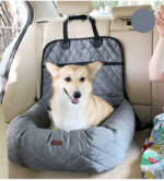 2 In 1 Pet Dog Carrier Folding Car Seat Pad Thickened Multi-purpose Pet Bed Dog Car Mattress Pets Supplies - Image 2