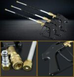 High pressure water gun copper long water gun copper head car wash water gun copper pagoda garden home water gun - Image 2