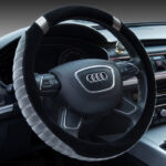 Steering wheel short plush car handle - Image 5