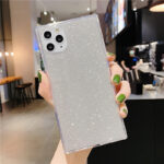 Glitter Square Fluorescent Silicone Phone Case - Image 4