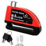 Bicycle Disc Brake Lock Portable Anti-theft Alarm Electric Car Disc Safety Lock Disc - Image 4