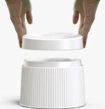 Geometric cat bowl double bowl - Image 3