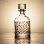 Handmade Engraved Whiskey Bottle Crystal Wine Bottle