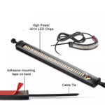 General Motorcycle Front Shock LED Ring Turn Signal - Image 3