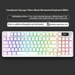 98 Key Wireless Bluetooth Three-model Mechanical Keyboard Gaming Electronic Sports Office - Image 3