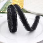 Gift Packaging Wedding Rib Gold And Silver Color Fringe With Bowknot Decorative Baking Ribbon Multicolor - Image 7