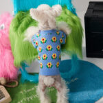 Pet Clothes Small Flower Dog Sweater Cardigan - Image 2