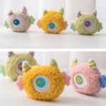 Sounding Dog Toy Cartoon Shape Padded Soft Pet Chew Toy Bite-resistant Relieve Fatigue Interactive Squeeze Dog Squeaky Chew Toy - Image 7