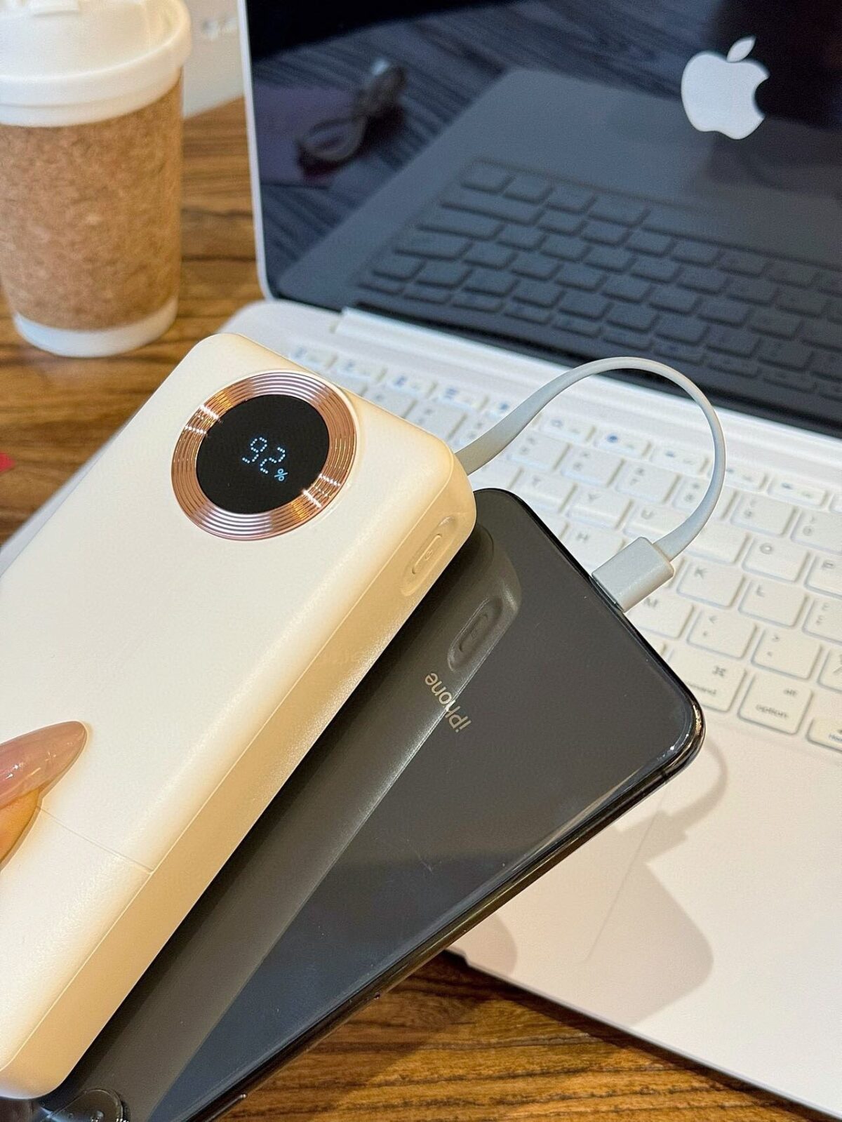 PD Fast Charge Power Bank 66W Super Comes With Charging Cable - Image 10