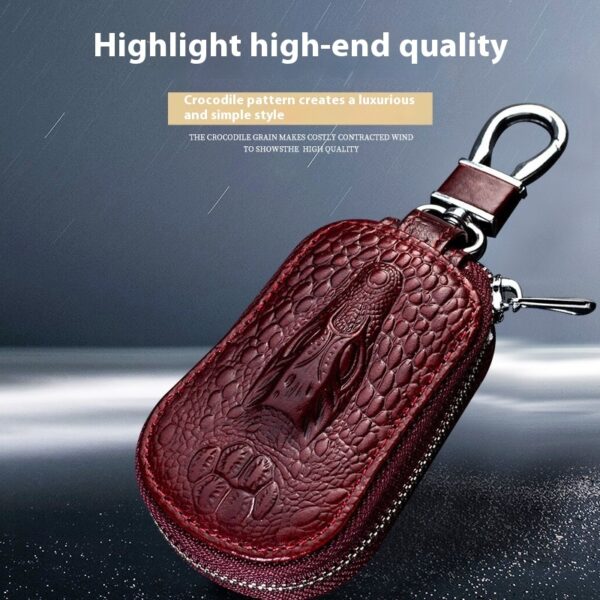 Cowhide Car Key Case Men And Women Genuine Leather Car Key Cover