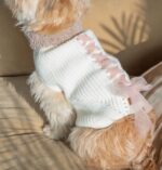Warm autumn and winter bowknot dog cat clothes - Image 2