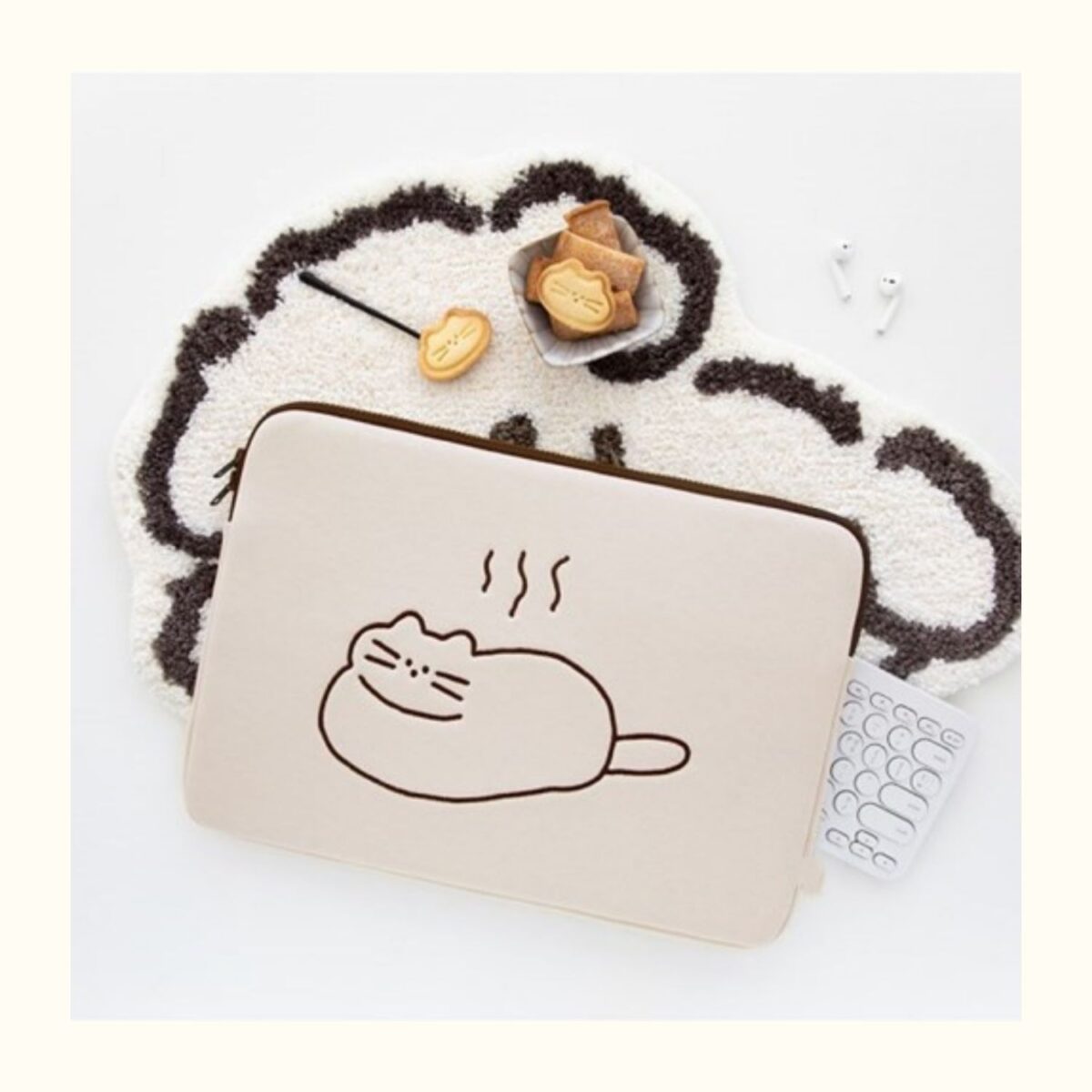 Cute Embroidered Laptop Sleeve Computer Liner Bag - Image 6
