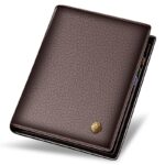 Youth Short First Layer Cowhide Wallet Vertical Korean Business - Image 3