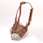Dog Muzzle Adjustable Basket Soft Straps Rubber Pet Anti-bite Muzzle - Image 6