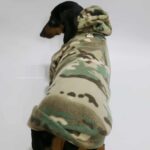 Camouflage Velvet Padded Hooded Sweatshirt Double-sided Velvet Pet Clothes - Image 4