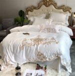 Four-piece Wedding Bedding Is Happy To Be Newly Married By Red Embroidery - Image 6