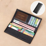 Leather Factory Wallet Men's Long Leather Ultra-thin - Image 5