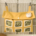 Rabbit Large Capacity Canvas Straw Bag - Image 4