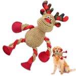 Interactive Christmas Dog Toys Squeaky Plush Holiday Dog Toys Dog Toys For Aggressive Chewers Plush Puppy Chew Toys Interactive - Image 7