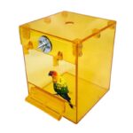 External Bird Bath Transparent Bath Square Basin Bird Supplies Pet Supplies - Image 8