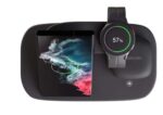 Vertical Wireless Charger Wireless Dock 3in1 Mobile Phone Headphone Charging Stand - Image 4