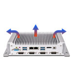 All aluminum alloy mini chassis industrial router - Image 3