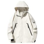Single-layer Outdoor Shell Jacket Thin Windproof Waterproof Mountaineering Suit - Image 5