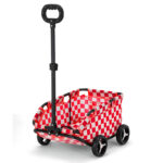 Pet Stroller Dog Cat Trolley Out Small Pet Cart Portable Foldable Storage Car - Image 9