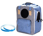 Outdoor Portable Summer Breathable Large-capacity Canvas Backpack Space Capsule - Image 6
