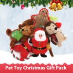 Pet Toy Christmas Suit Tear-resistant Plush Sounding Cat And Dog