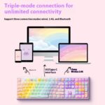 Colored Sugar Cat Mechanical Keyboard The Third Mock Examination Bluetooth - Image 4