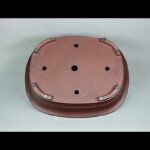 Half-handmade Purple Sand Retro Rectangular Simple Flower Pot - Image 3