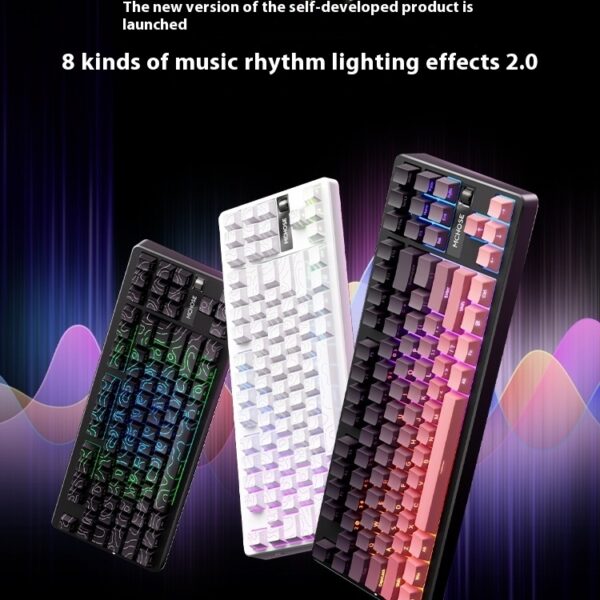 Mechanical Keyboard Side Engraving Customized Wireless Bluetooth Dedicated