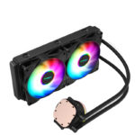 CPU Radiator Mute Colorful RGB Lamp Effect E-sports Games Fan - Image 7