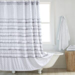 Fashion And Environment-friendly Polyester Fabrics Thickened Shower Curtain - Image 6
