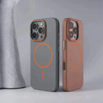 Applicable To IPhone16 Phone Case Skin-feeling Frosted Pc Magnetic Protective Sleeve - Image 4