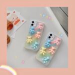 Compatible with Apple , Macaron color bear phone case - Image 6