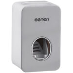 Automatic toothpaste set wall hanging punch-free toothpaste toothbrush rack toothpaste rack - Image 3