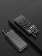 Portable Mobile Phone Holder Four Wire Thin And Light Power Bank - Image 2