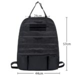 Multi-function Tactical Universal Car Back Seat Organizer Cover Bag - Image 5
